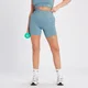 Short côtelé sans coutures MP Tempo pour femmes – Bleu gris