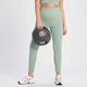 Legging côtelé sans coutures MP Tempo pour femmes – Vert sauge