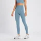 Legging côtelé sans coutures MP Tempo pour femmes – Bleu gris