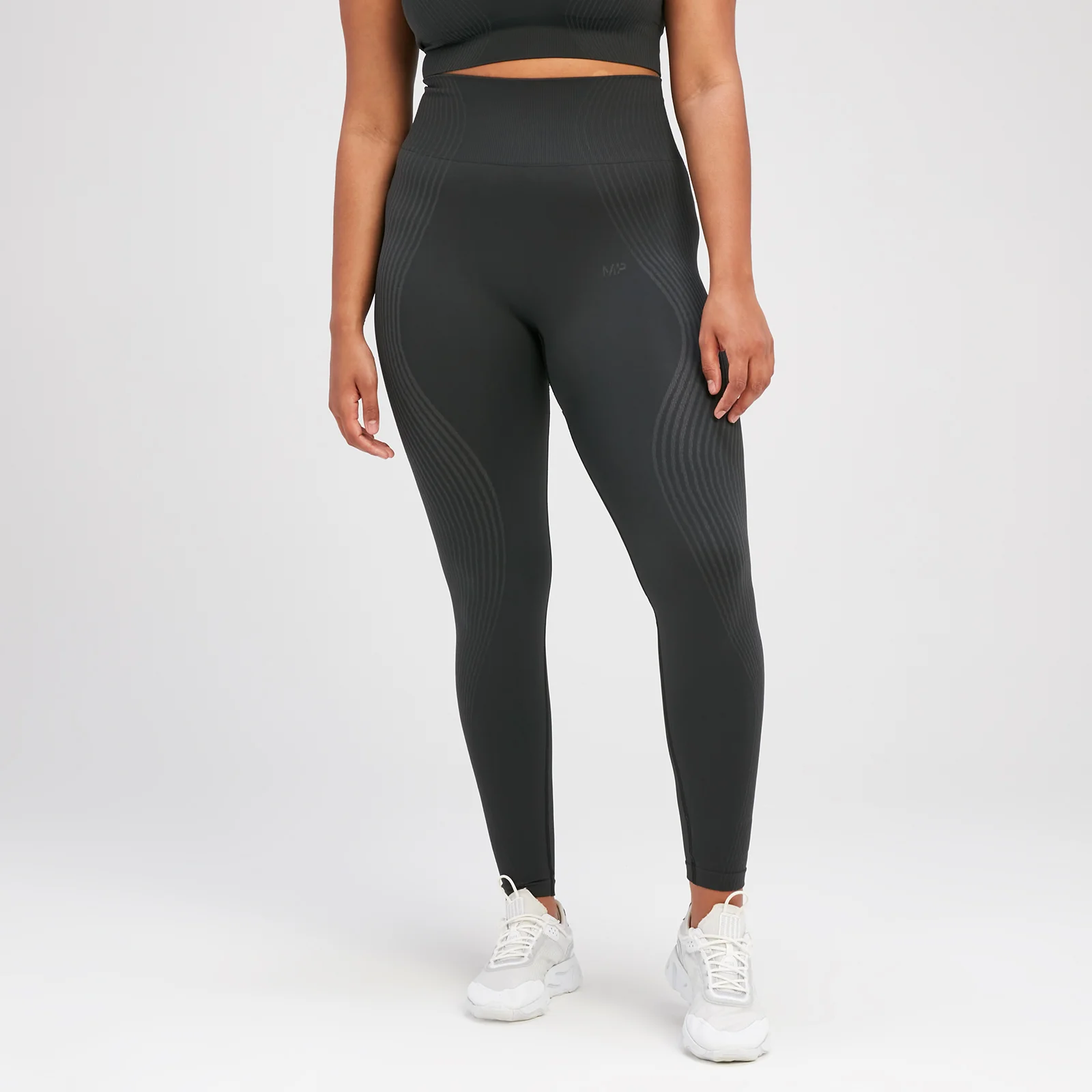 Legging sans coutures MP Tempo Illusion pour femmes – Noir - XSImage1