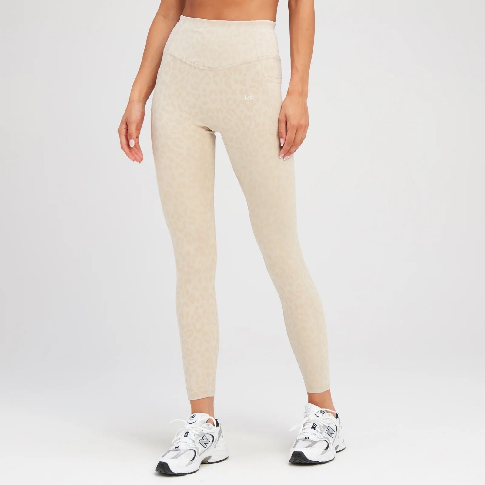 Legging MP Tempo Animal pour femmes – Gris toile - XSImage1