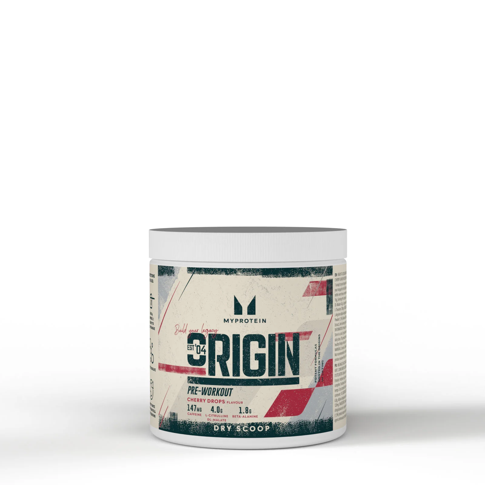 Origin Dry Scoop pré-entraînement - 18portions - Cherry DropsImage1