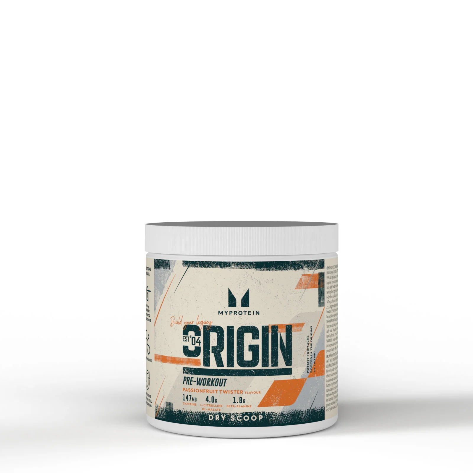 Origin Dry Scoop pré-entraînement - 18portions - Passionfruit TwisterImage1