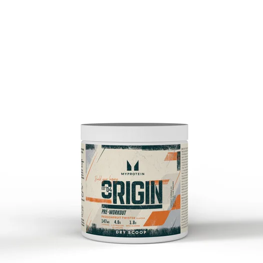 Origin Dry Scoop pré-entraînement - 18portions - Passionfruit Twister