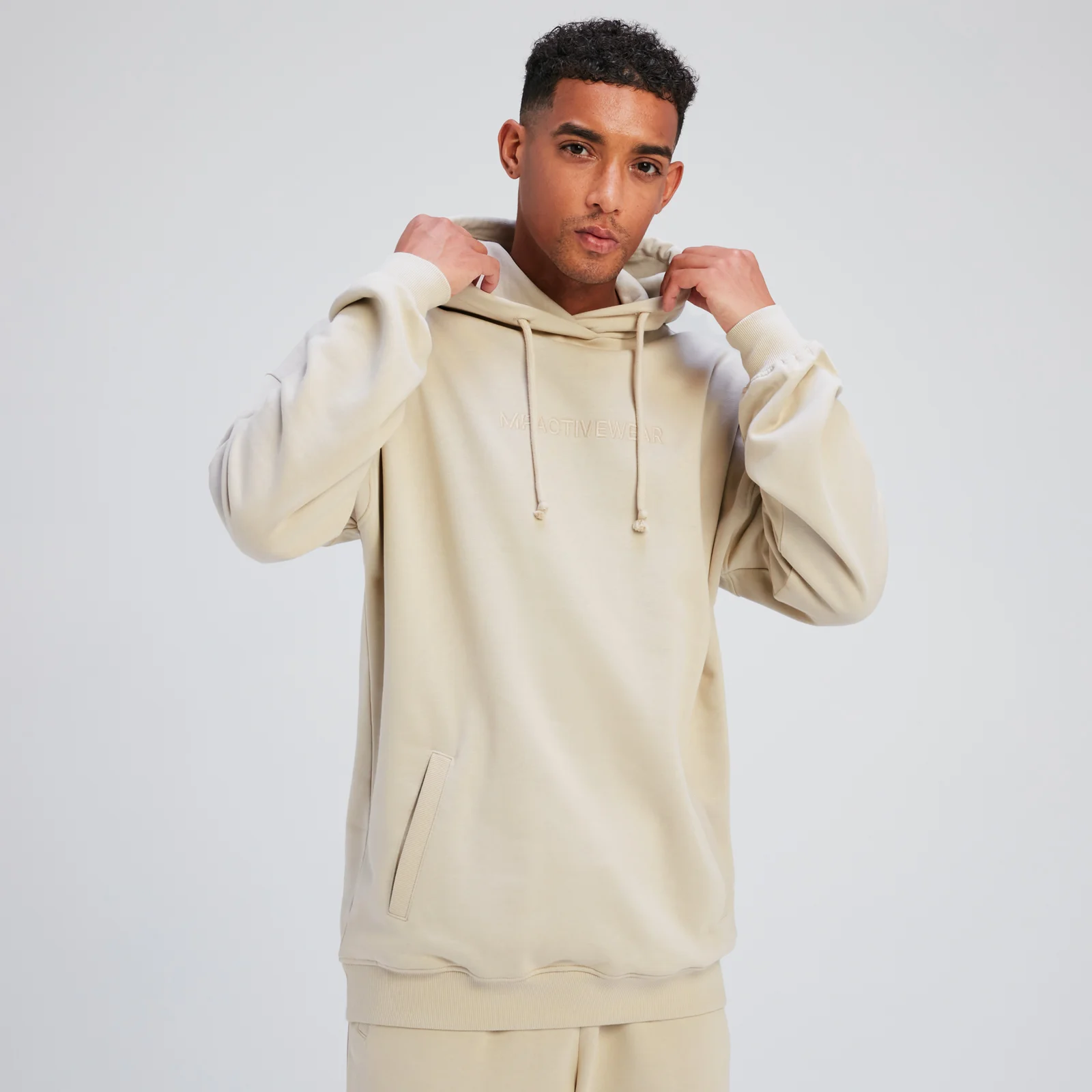 Sweat à capuche MP Rest Day pour hommes – Gris toile - XSImage1