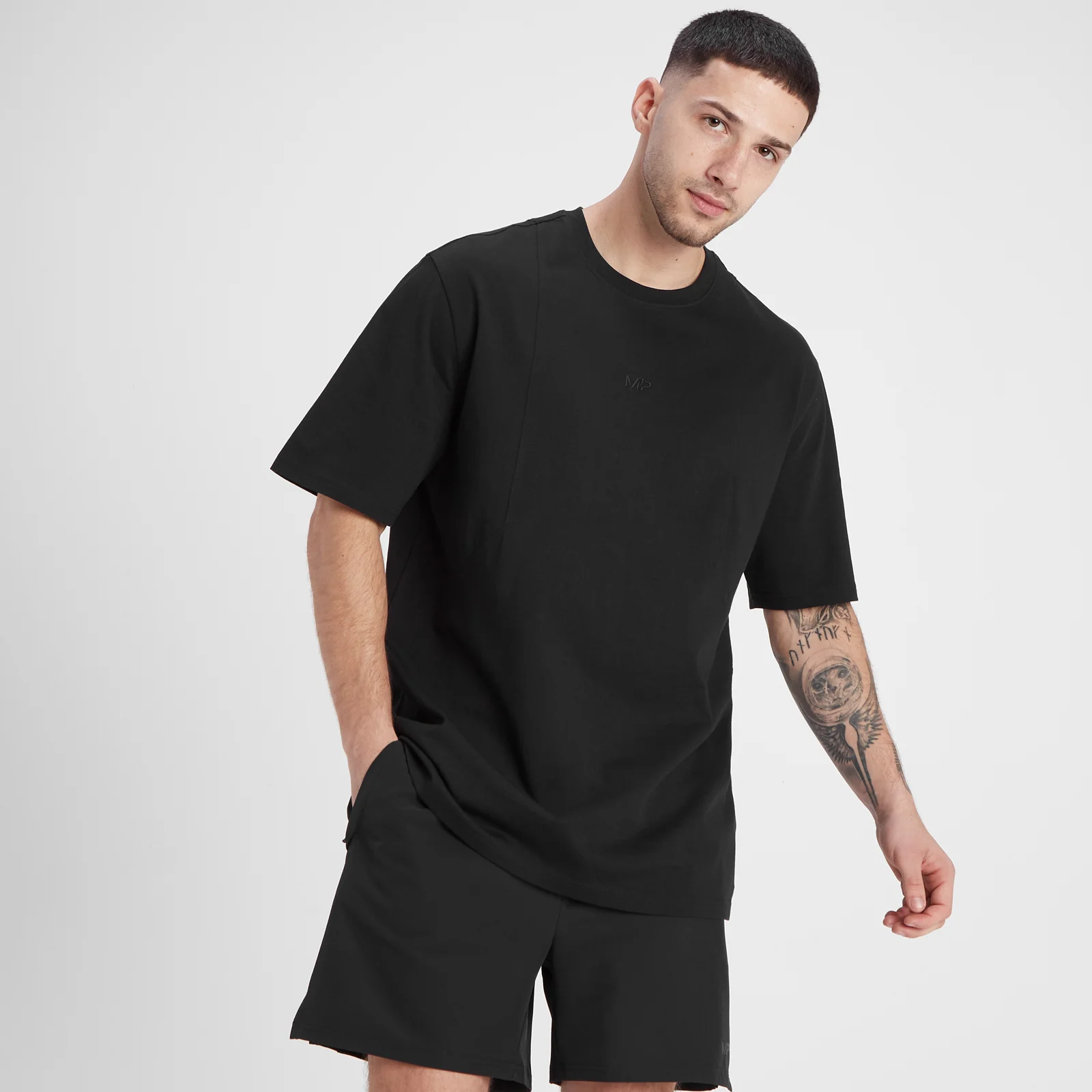 T-shirt oversize MP Adapt pour hommes – Noir - XSImage1