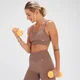 Brassière de sport sans coutures MP x Tatiana – Noisette