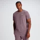T-shirt à manches courtes MP Rest Day pour hommes – Bordeaux délavé