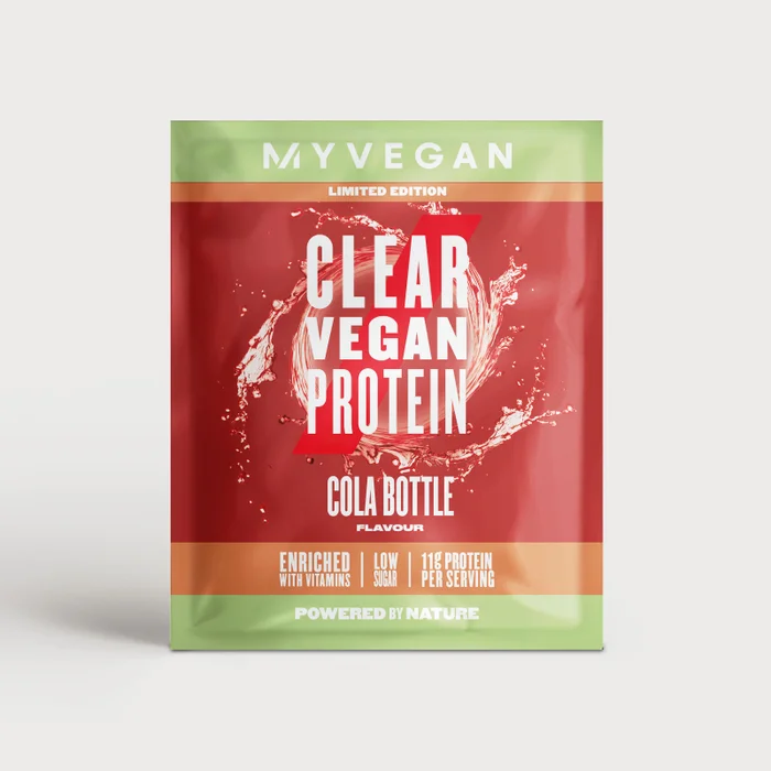 Clear Vegan Protein – Saveur bouteille de cola (échantillon)
