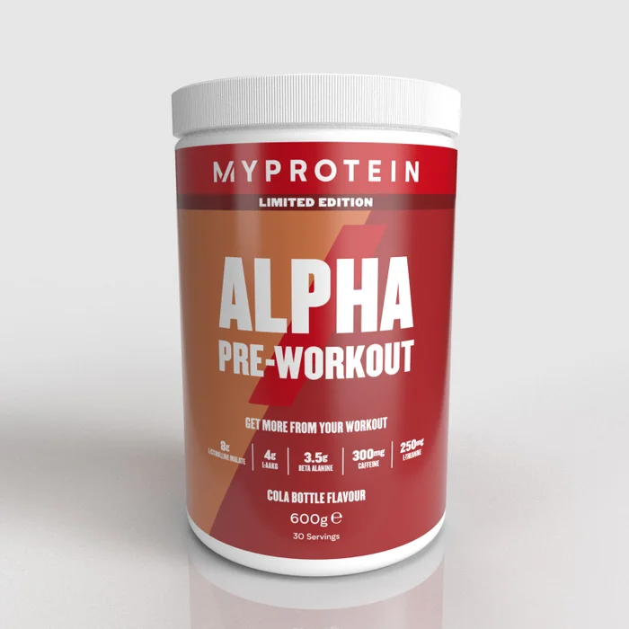 Alpha Pre-Workout - Saveur bouteille de cola