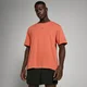 T-shirt oversize délavé MP Tempo pour hommes – Brique délavé