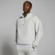 Haut épais à fermeture éclair ¼ MP Lifestyle pour hommes – Gris clair chiné