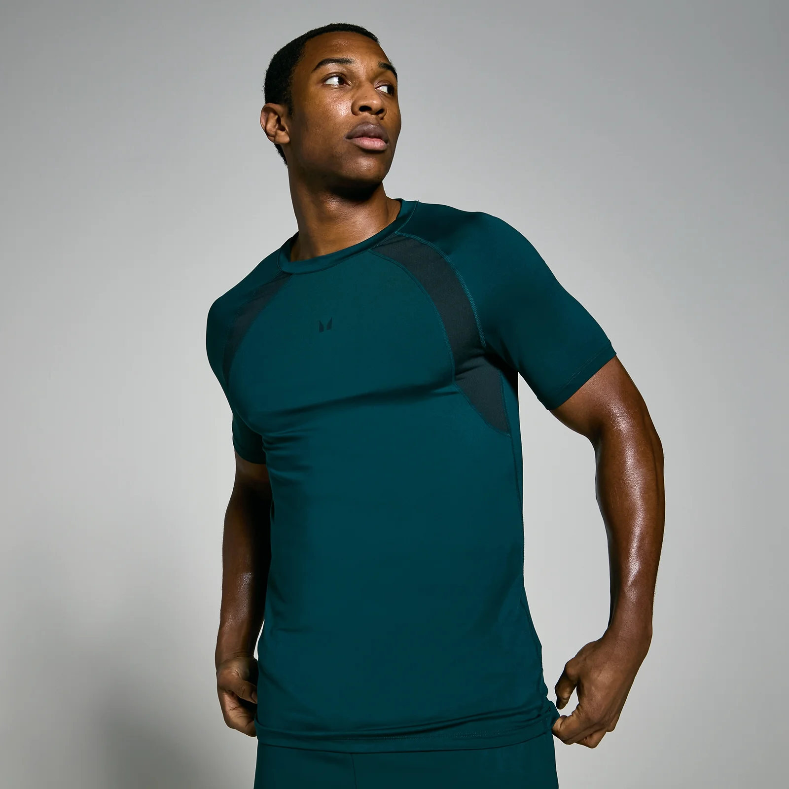 T-shirt MP Tempo pour hommes – Bleu sarcelle foncé - XSImage1