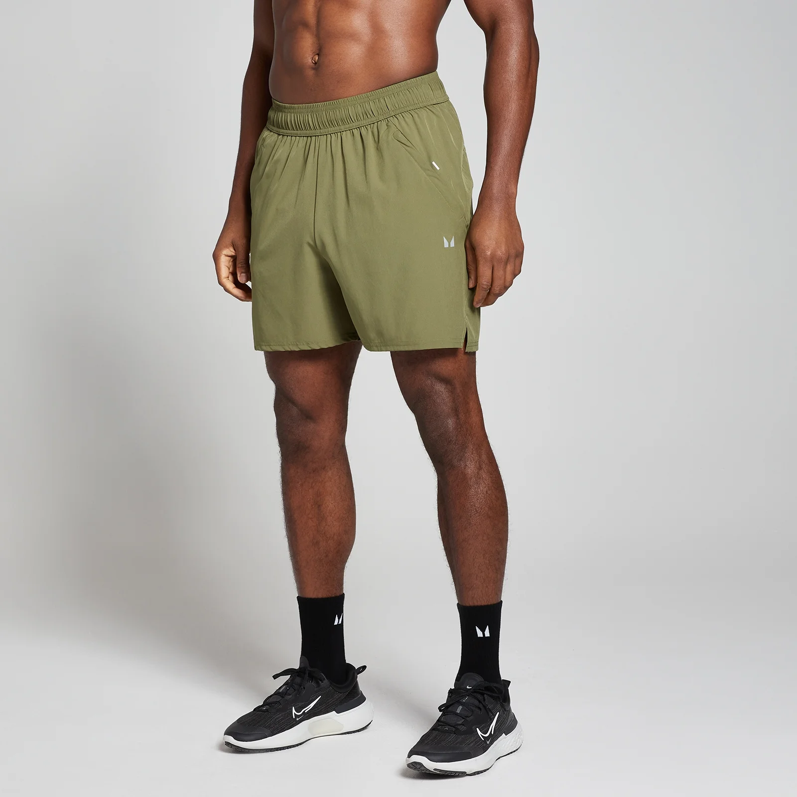 Short avec entrejambe de 13 cm MP Velocity pour hommes – Kaki - XSImage1