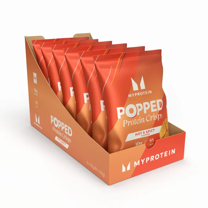 Chips protéinées soufflées