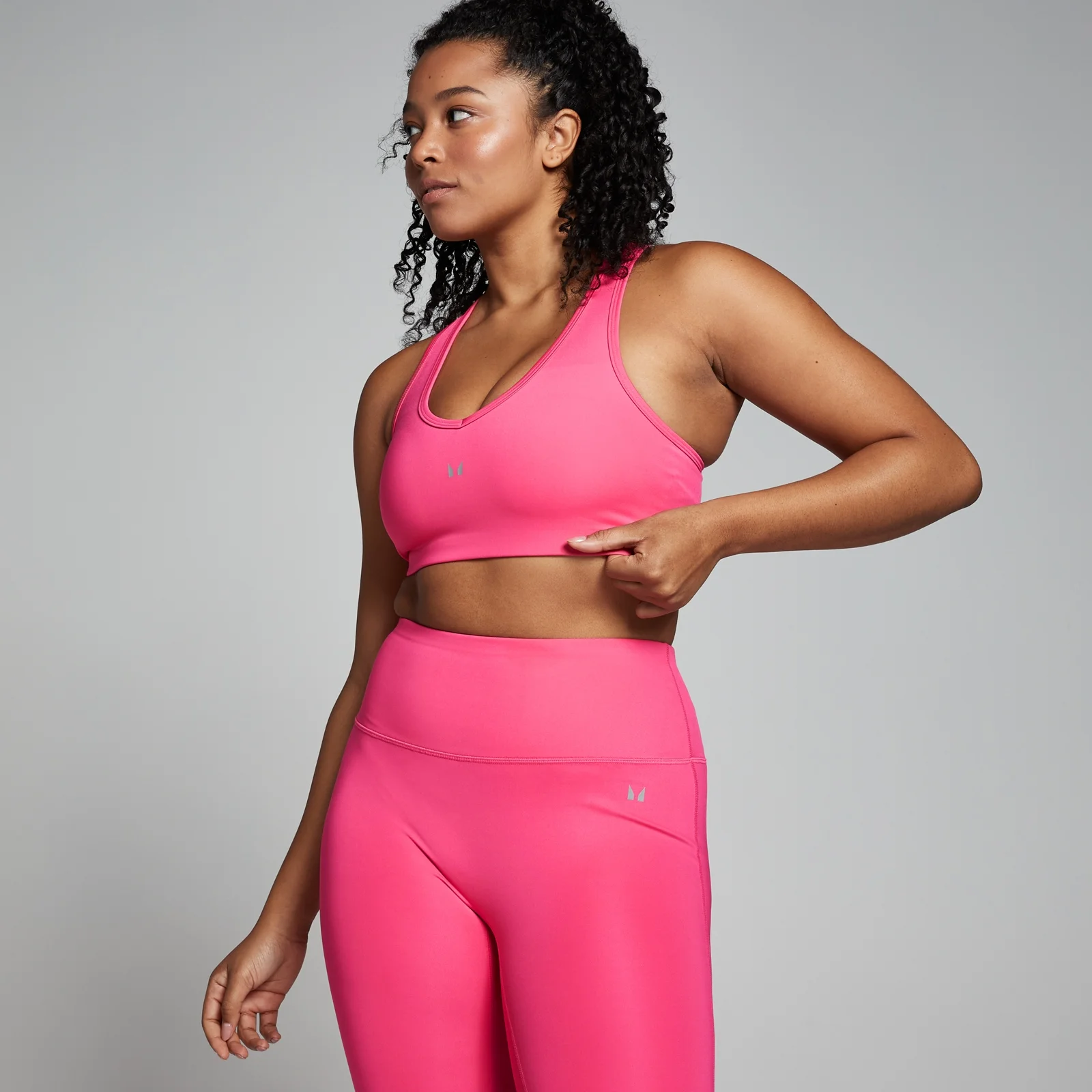 Brassière de sport MP Velocity pour femmes – Rose vif - XSImage1