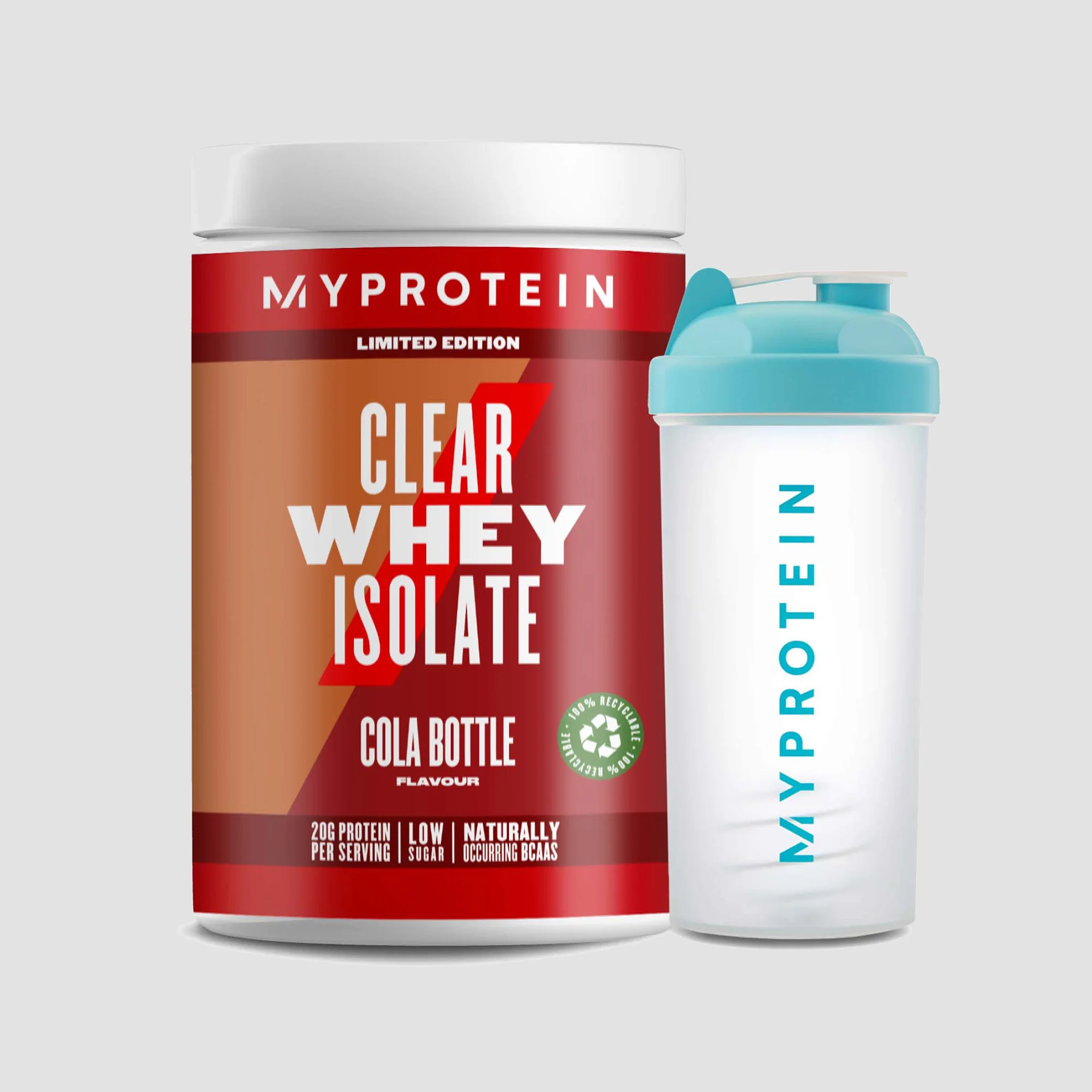 Pack Impact Week - Myprotein Shaker - Clear Whey Protein - ColaImage1