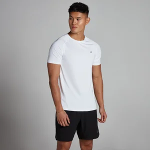 T-shirt d’entraînement à manches courtes MP pour hommes – Blanc - Size S