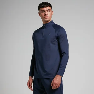 Haut d’entraînement à fermeture éclair ¼ MP pour hommes – Bleu marine - Size XS