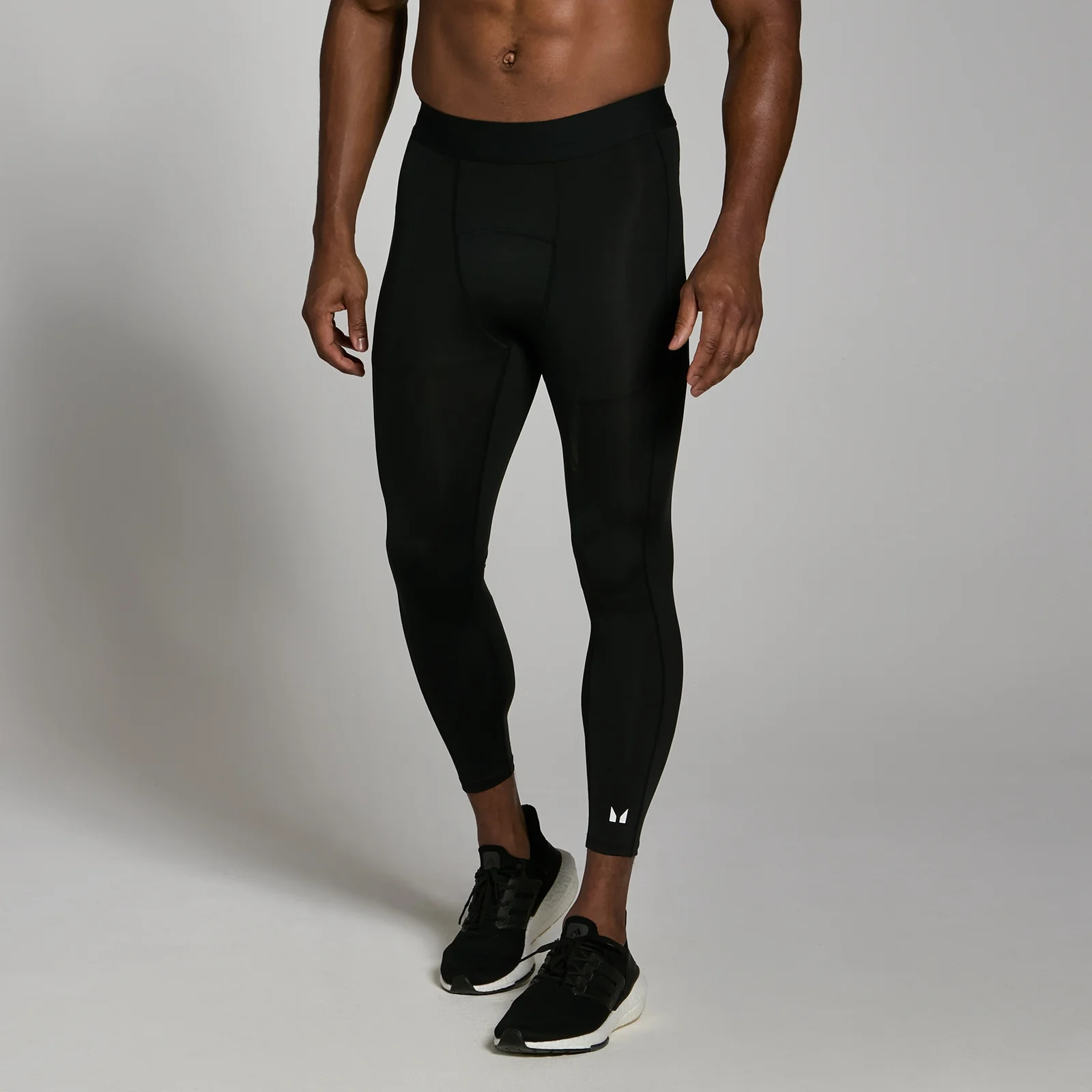 Legging ¾ d’entraînement première couche MP pour hommes – Noir - MImage1
