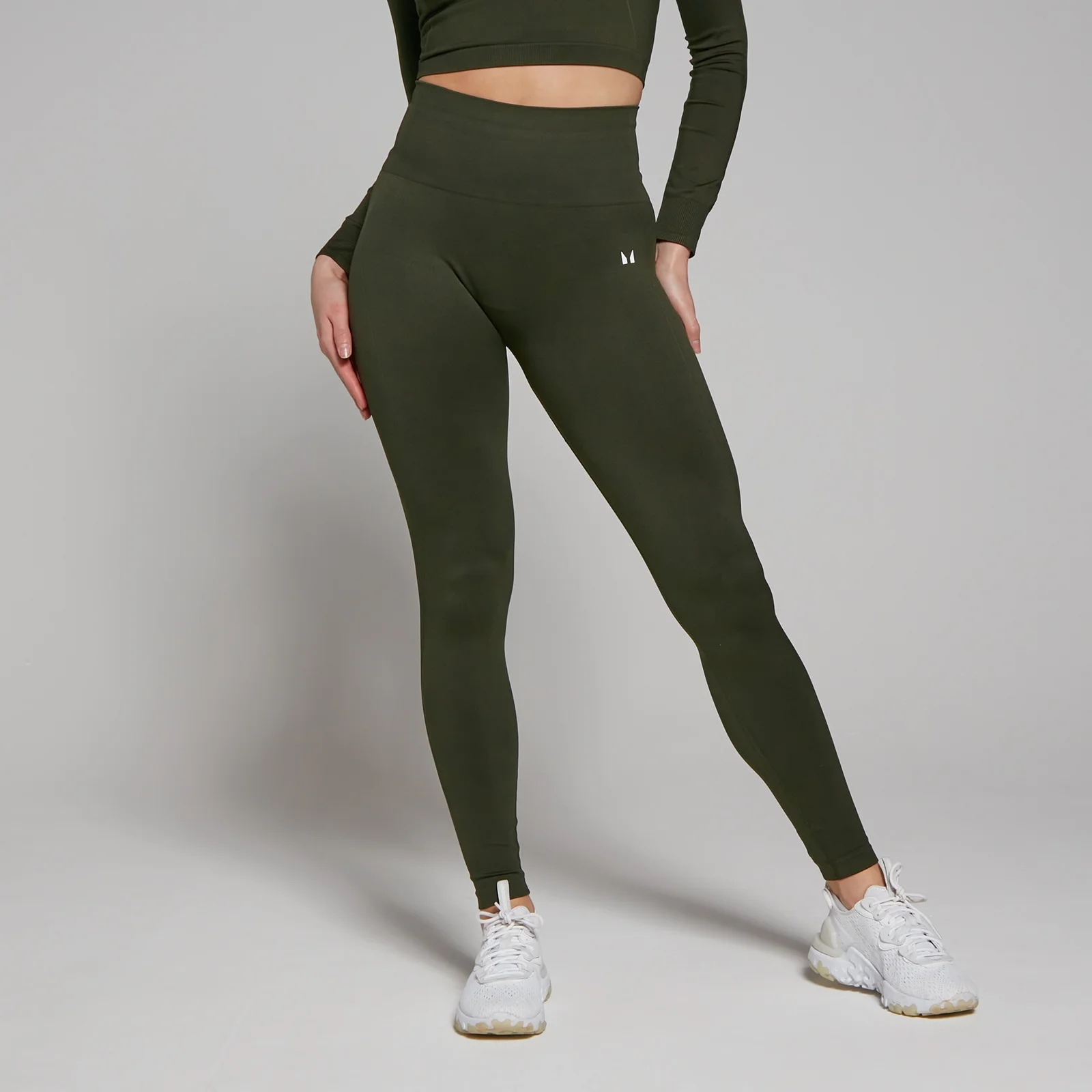 Legging sans coutures MP Shape pour femmes – Vert forêt - XSImage1