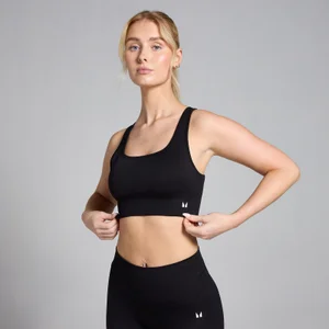 Brassière de sport sans coutures MP Shape pour femmes – Noir - Size XXS