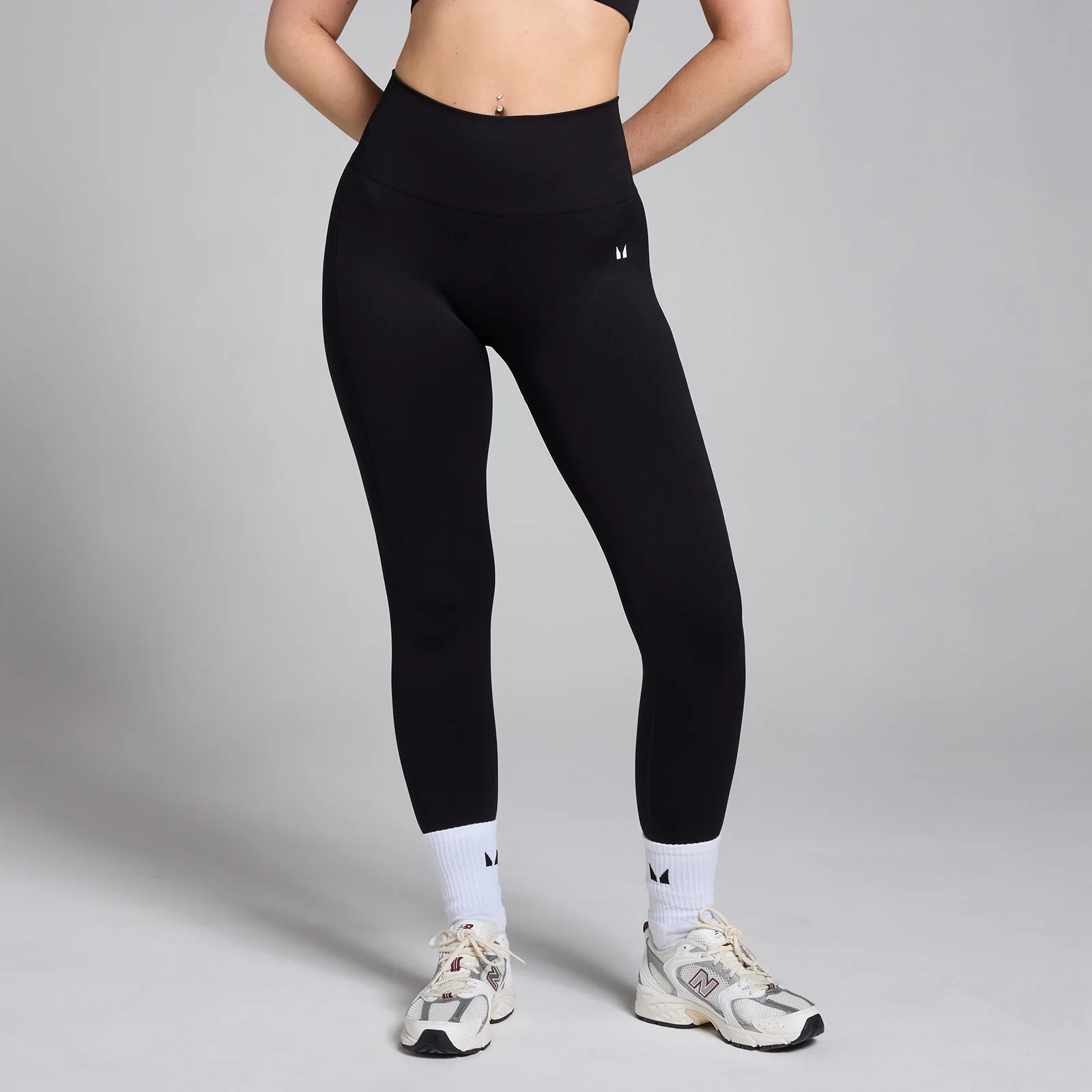 Legging sans coutures MP Shape pour femmes – Noir - MImage1