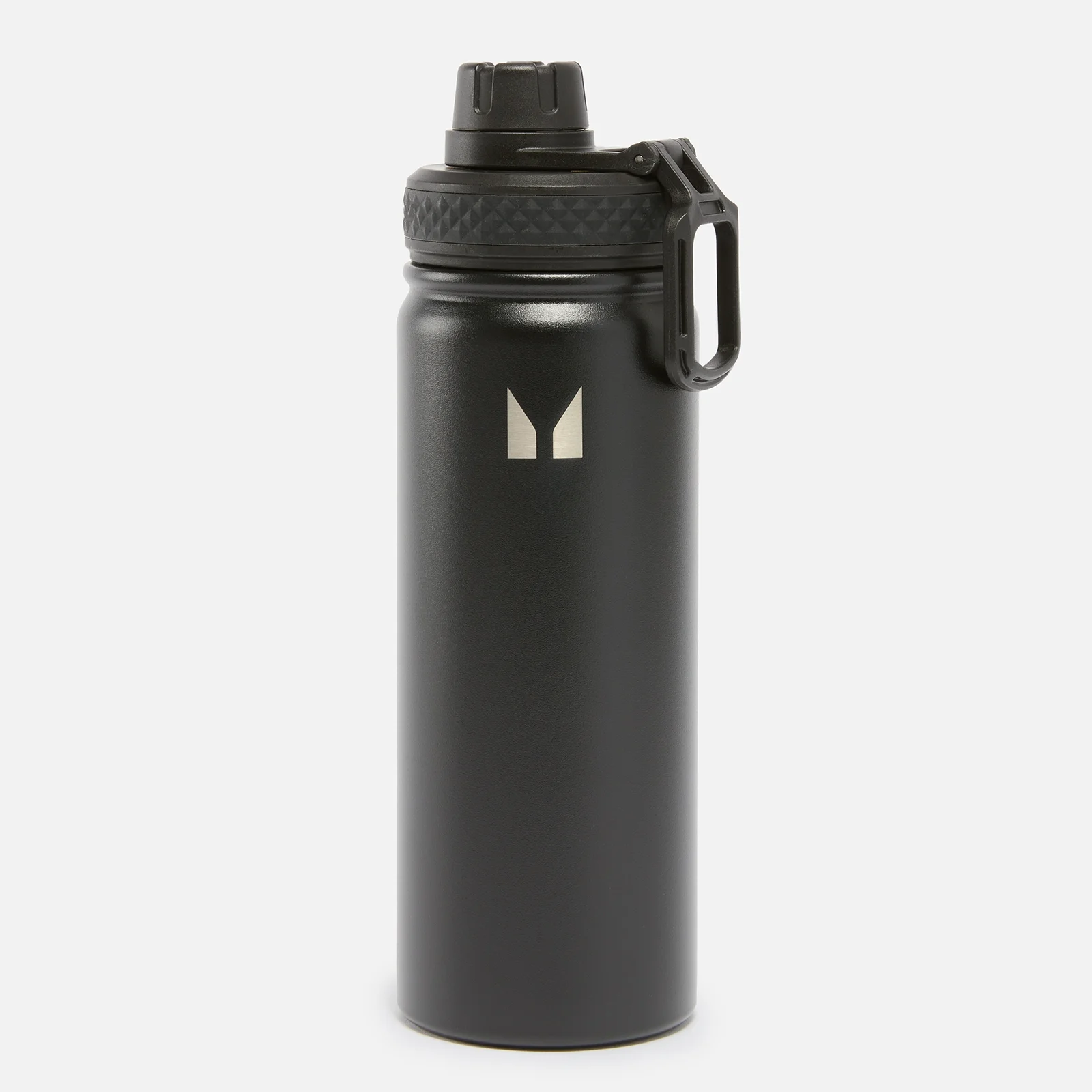 Gourde en acier inoxydable de taille moyenne – NoirImage1