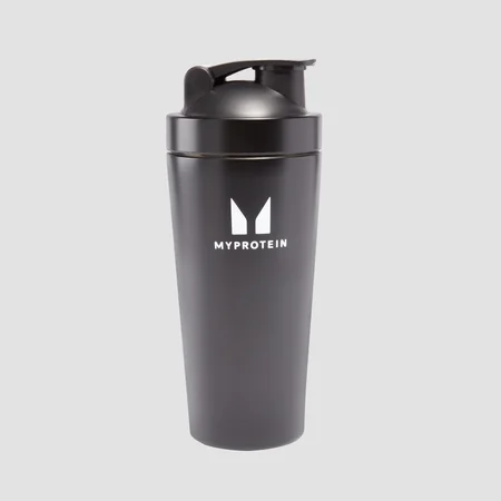 Shaker en acier inoxydable recyclé Myprotein – Noir