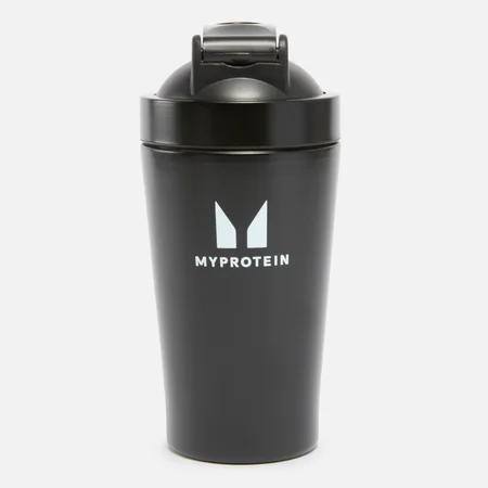 Mini shaker en acier inoxydable recyclé Myprotein – Noir
