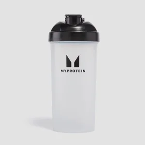 Shaker en plastique Myprotein – Transparent/Noir - undefined undefined