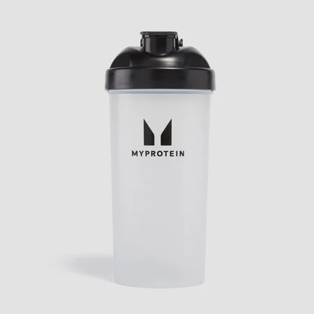 Shaker en plastique Myprotein – Transparent/Noir
