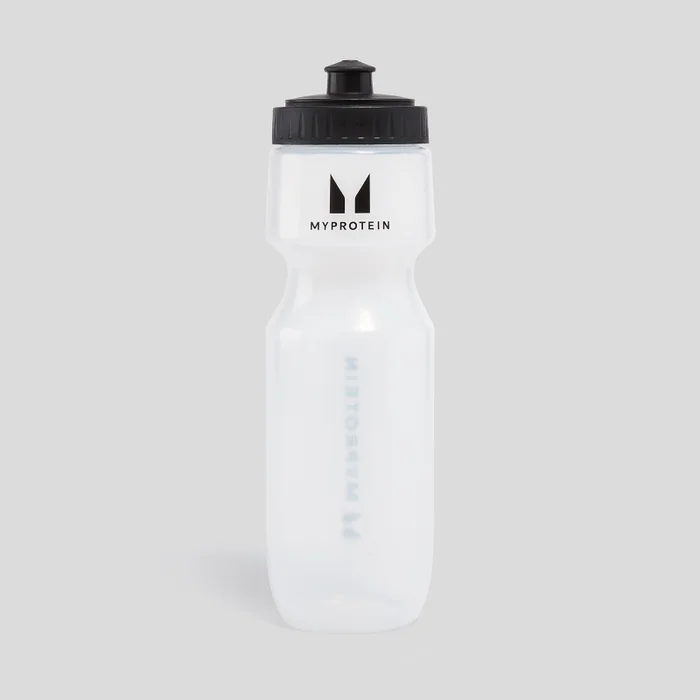 Gourde de sport Myprotein – Transparent/Noir