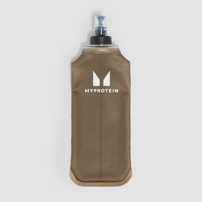Gourde de course souple Myprotein – Noir