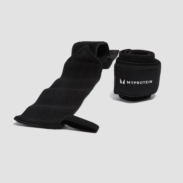 Bandes de renfort pour poignet Myprotein – Noir