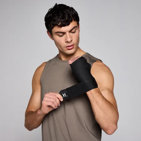 Bandes de protection pour mains Myprotein – Noir