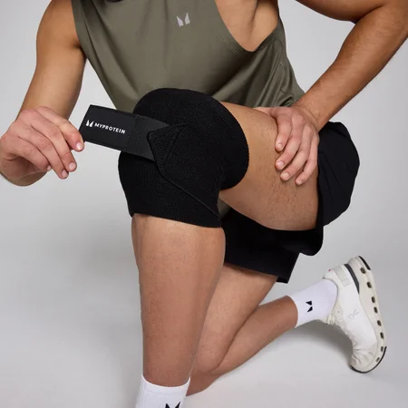 Bandes de renfort pour genoux Myprotein – Noir