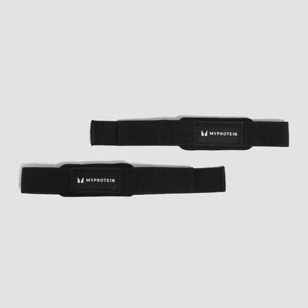 Sangles de traction rembourrées Myprotein – Noir