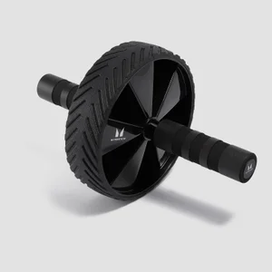 Lot de rouleau abdominal et tapis Myprotein – Noir - undefined undefined