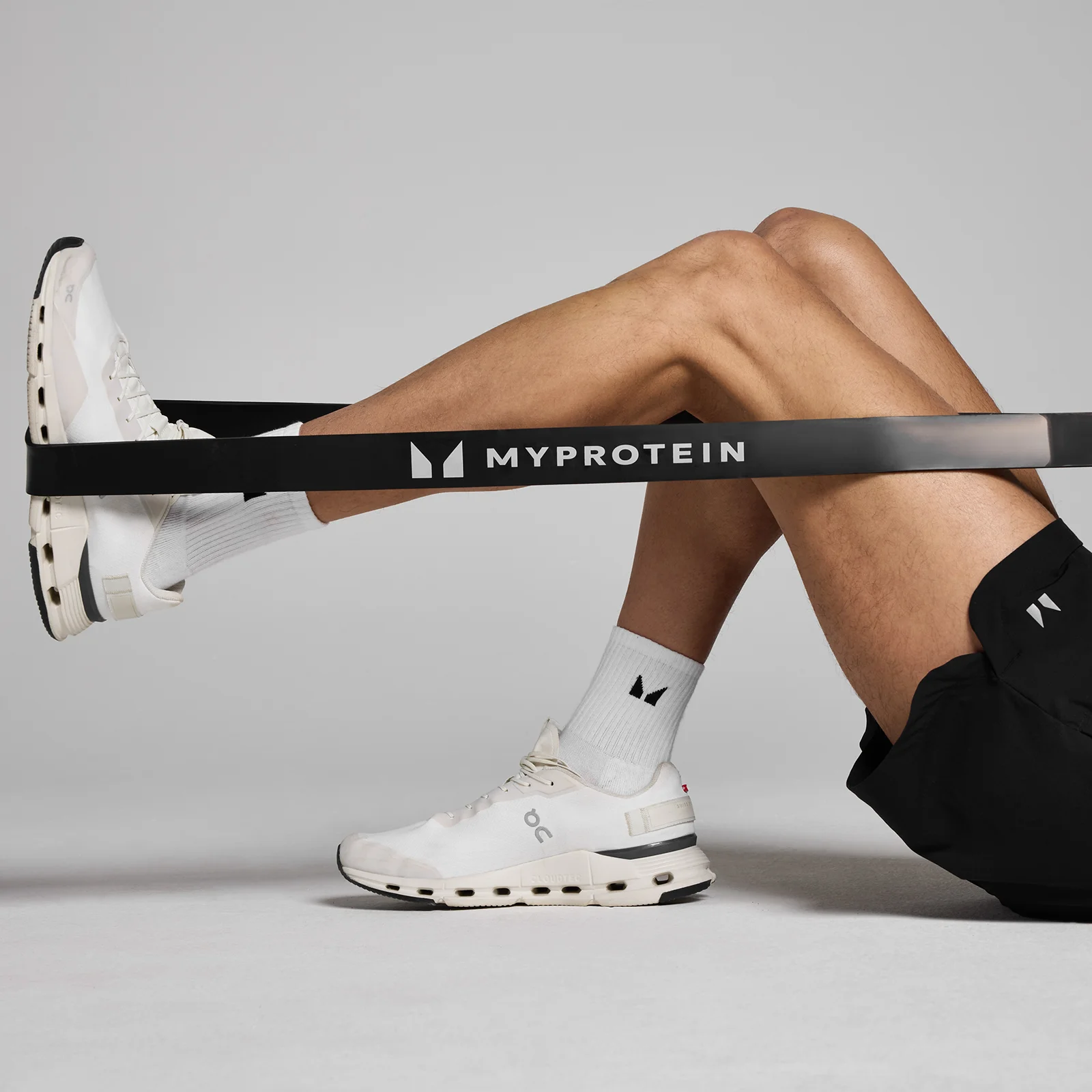 Bande de résistance Myprotein – Bande unique (23-54 kg) – NoirImage1