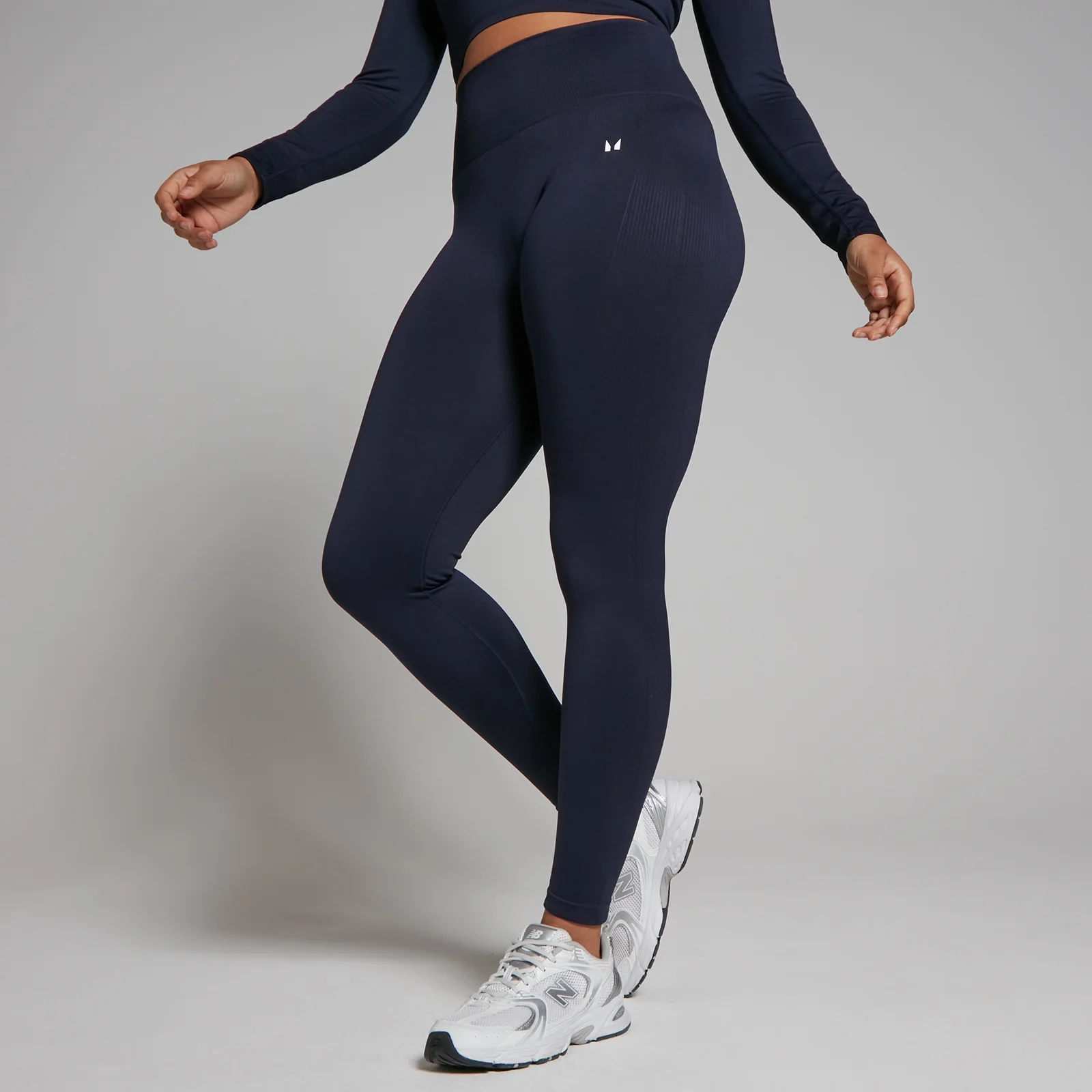 Legging sans coutures MP Shape pour femmes – Bleu marine - XSImage1