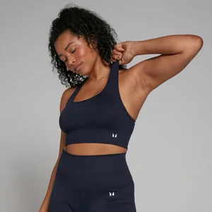 Brassière de sport sans coutures MP Shape pour femmes – Bleu marine - Size XS