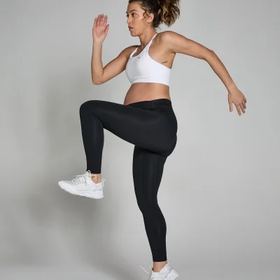 Legging de maternité taille mi-haute MP pour femmes – Noir - SImage6