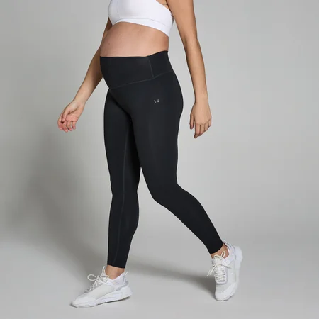 Legging de maternité taille mi-haute MP pour femmes – Noir