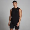 Débardeur à emmanchures échancrées MP Rest Day pour hommes – Noir