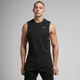 Débardeur à emmanchures échancrées MP Rest Day pour hommes – Noir