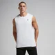 Débardeur à emmanchures échancrées MP Rest Day pour hommes – Blanc