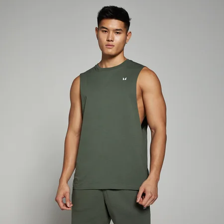 Débardeur à emmanchures échancrées MP Rest Day pour hommes – Thym