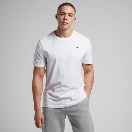 T-shirt à manches courtes MP Rest Day pour hommes – Blanc