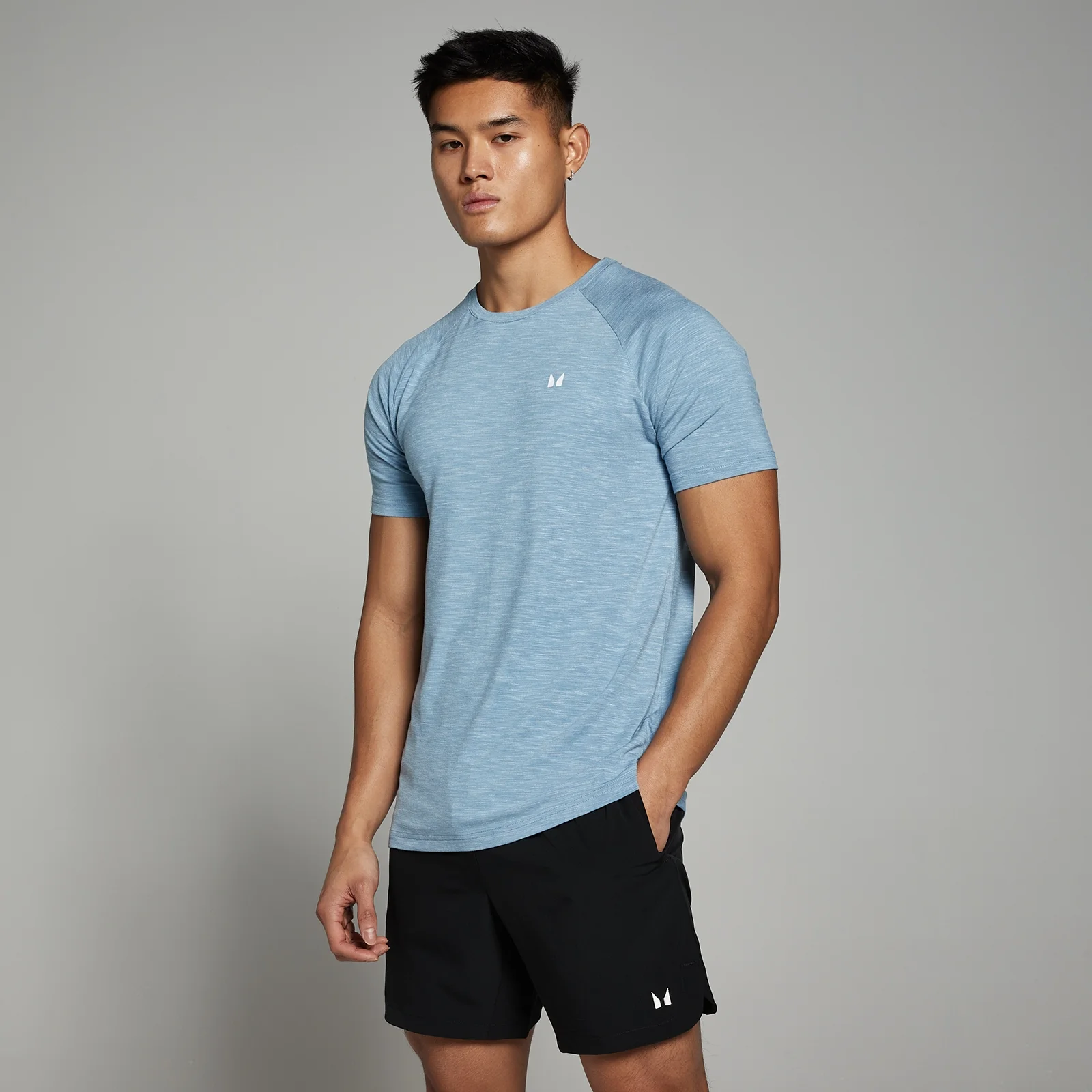 T-shirt à manches courtes MP Performance pour hommes – Bleu doux - XXSImage1
